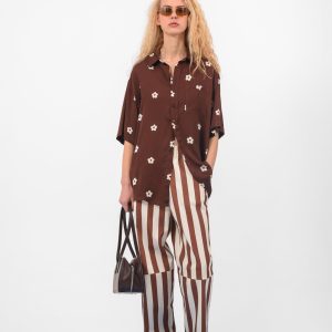 DAISY SHIRT BROWN