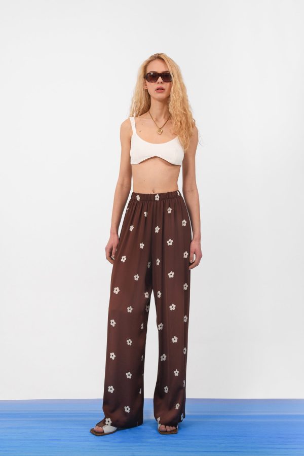 IMG_8181 DAISY PANTS BROWN - Image 1