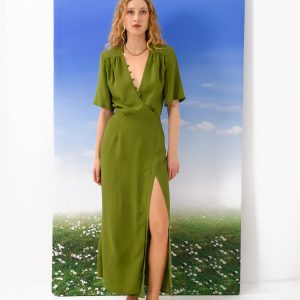LONG ISLAND DRESS GREEN