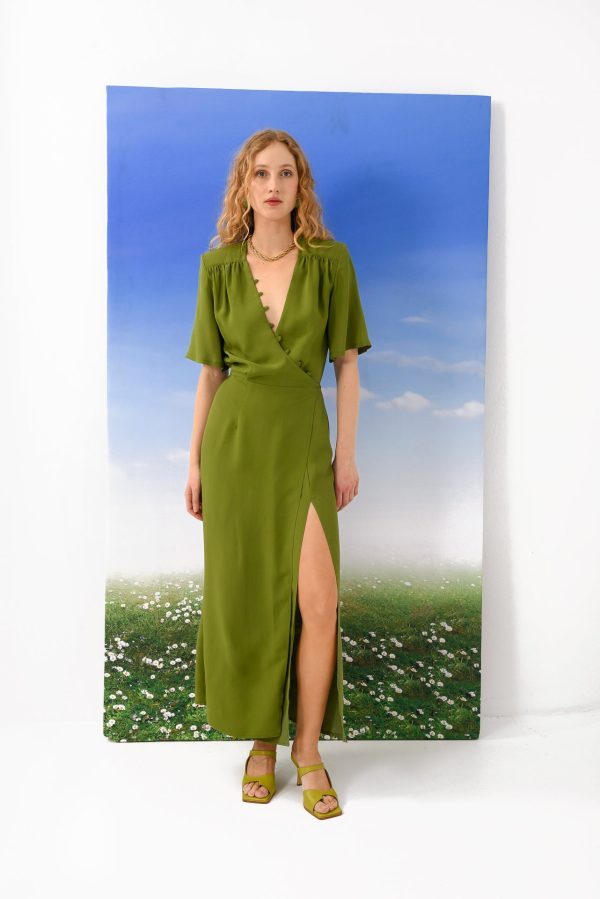 LONG ISLAND DRESS GREEN - Image 1