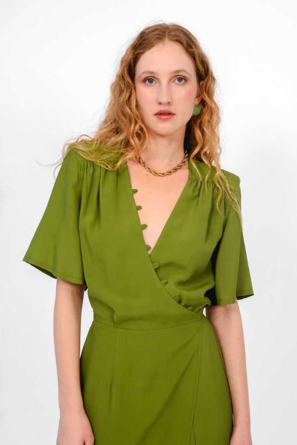 LONG ISLAND DRESS GREEN - Image 3