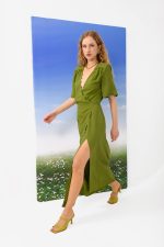 LONG ISLAND DRESS GREEN - Image 4