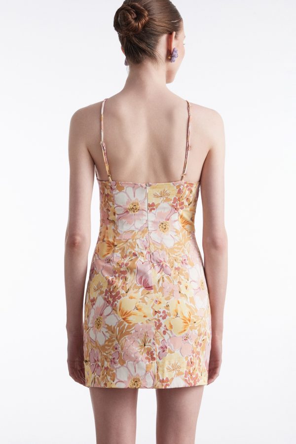ALICE MINI DRESS FLORAL PINK - Image 2