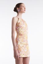 ALICE MINI DRESS FLORAL PINK - Image 5
