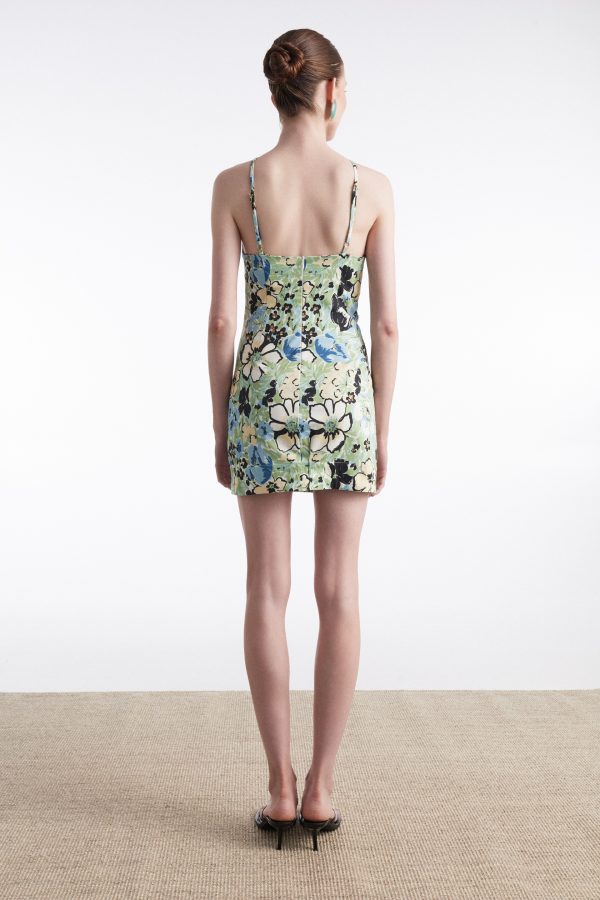 ALICE MINI DRESS FLORAL blue - Image 3