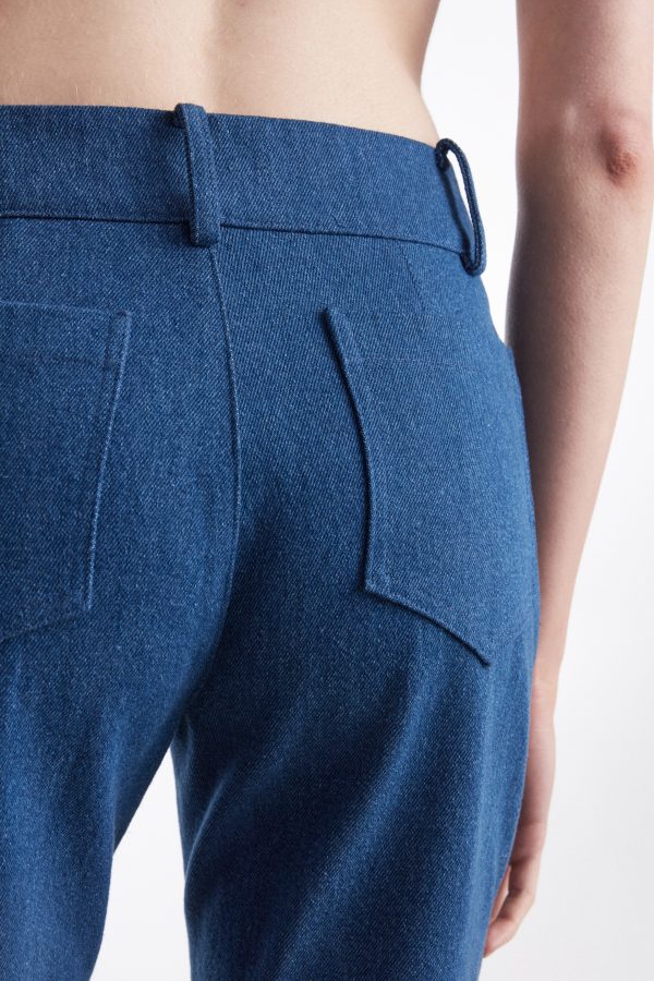 SALTWATER DENIM TROUSERS BLUE - Image 3
