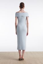 FINE LINE KNITTED MIDI DRESS CIEL - Image 4