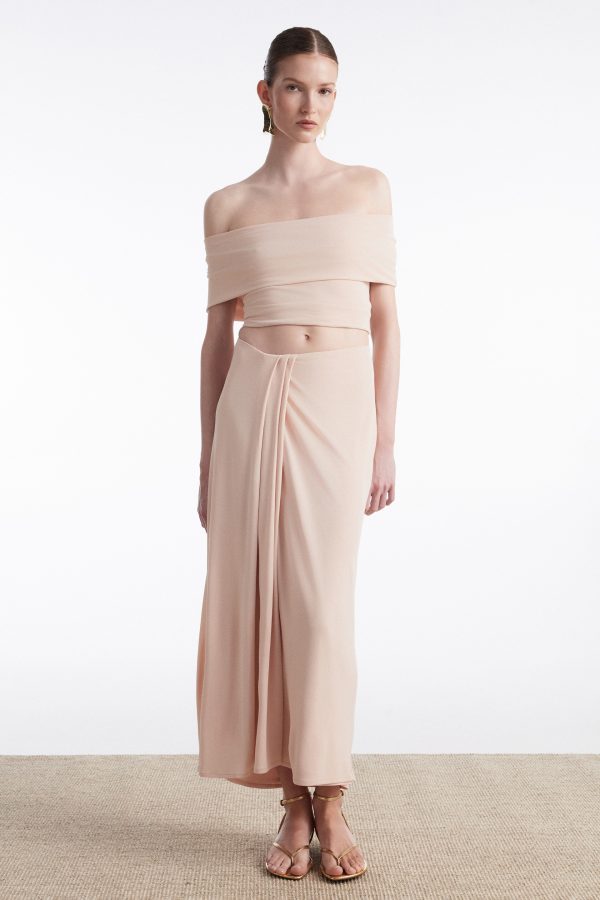 ARIA MIDI SKIRT PINK - Image 2