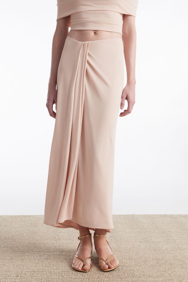 ARIA MIDI SKIRT PINK - Image 4