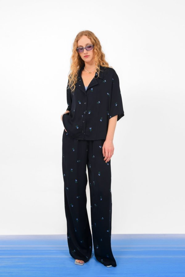 RIVIERA SHIRT DARK BLUE - Image 1