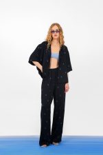 RIVIERA PANTS DARK BLUE