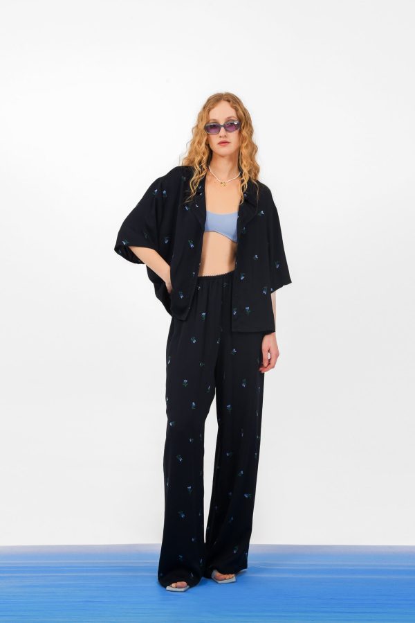 RIVIERA PANTS DARK BLUE - Image 1