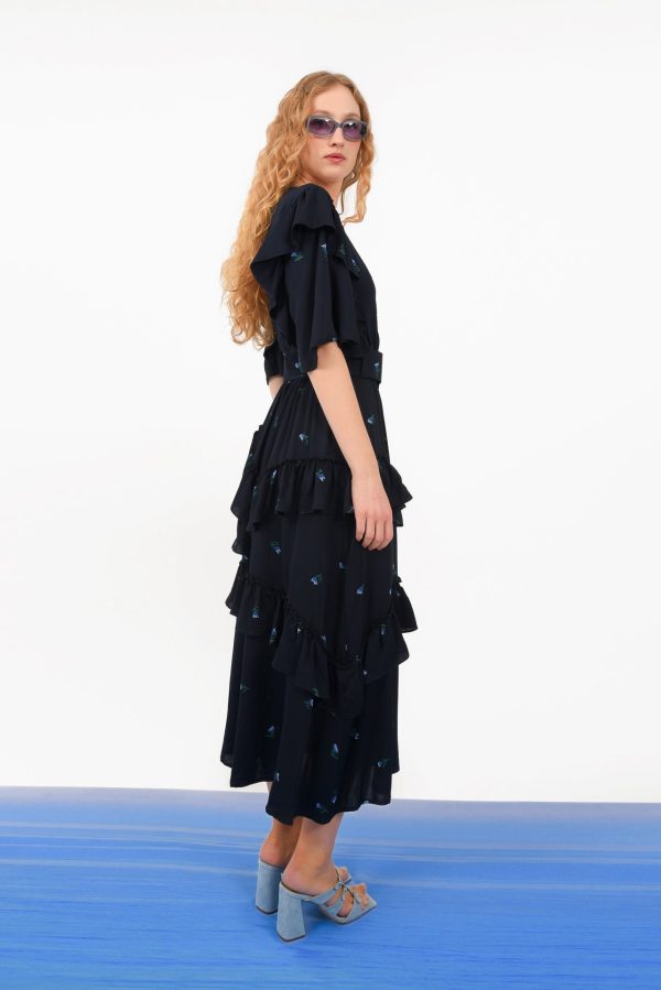 RIVIERA DRESS DARK BLUE - Image 3