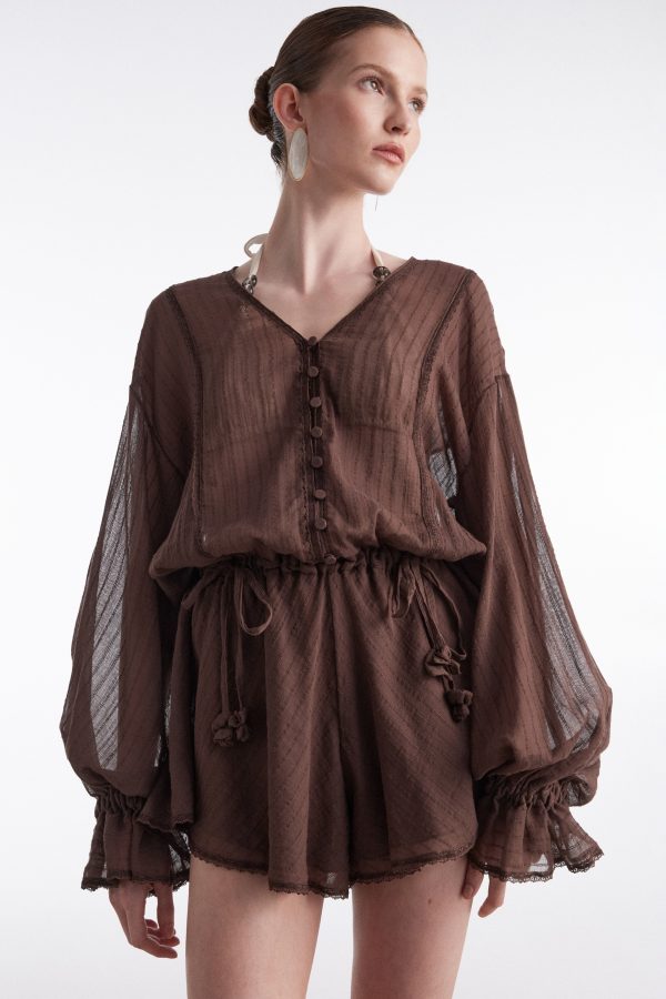 HAN PLAYSUIT BROWN - Image 2