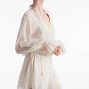 HAN PLAYSUIT off white