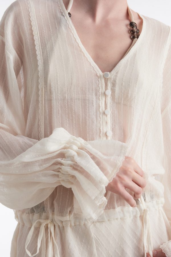 HAN PLAYSUIT off white - Image 2