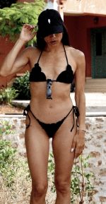 BLACK PEARL TRIANGLE BIKINI BLACK