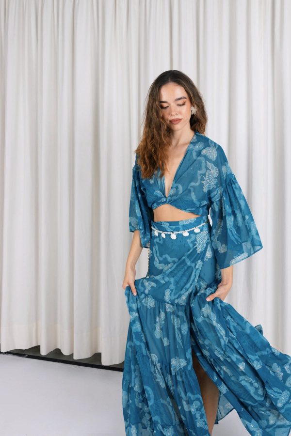 MARINA WRAP SKIRT - Image 2