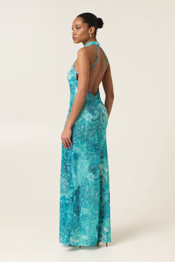 AQUA SCULPT SEQUINED DRESS - Image 3
