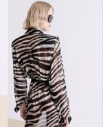 ZEBRA PRINT CHEMISIER MAXI DRESS - Image 2