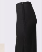 BLACK FLUID MAXI SKIRT - Image 3