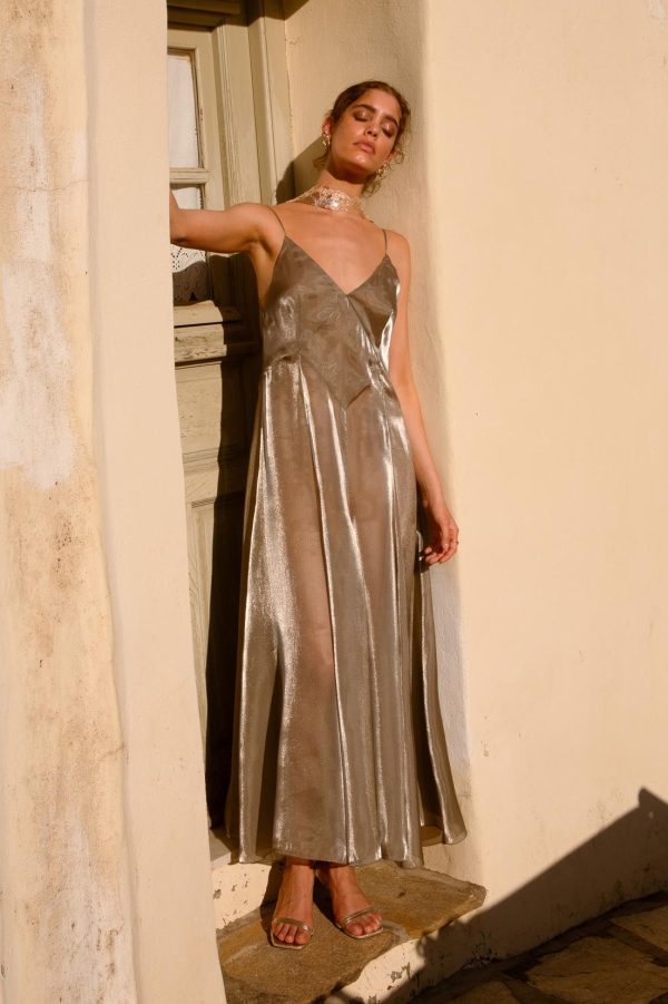 FENELLA DRESS Grev - Image 1