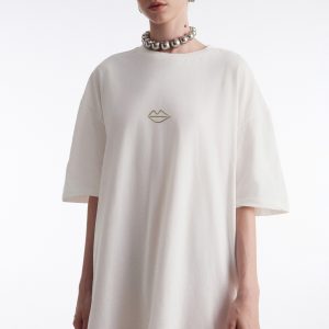 WE SHOULD KISS T-SHIRT OFFWHITE