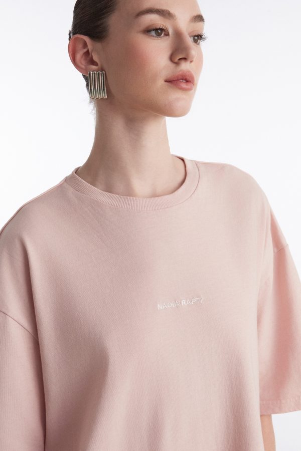 FLOWER BLOOM T-SHIRT PINK - Image 3