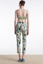 ALICE TROUSERS FLORAL BLUE - Image 2