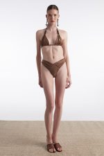 ANNA BIKINI DOUBLE FACE BROWN - Image 2
