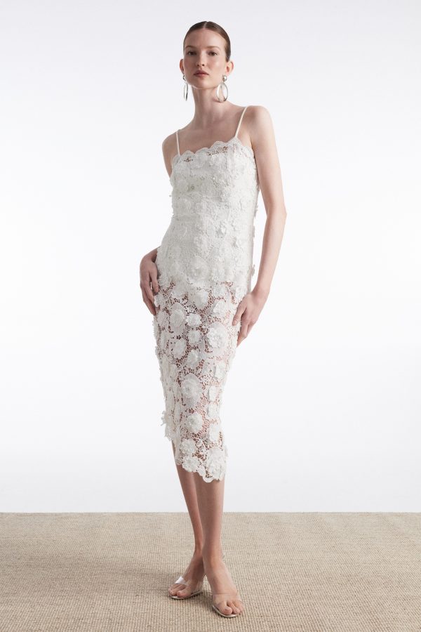 CHARLOTTE DRESS WHITE - Image 1
