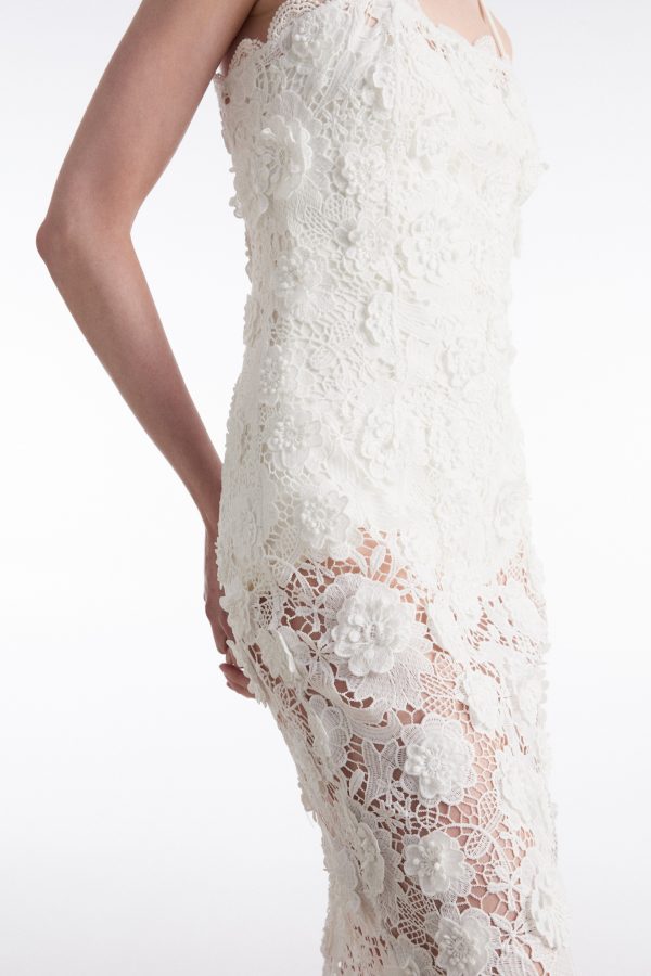 CHARLOTTE DRESS WHITE - Image 4