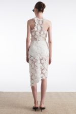 CHARLOTTE MIDI SKIRT WHITE - Image 2