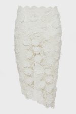 CHARLOTTE MIDI SKIRT WHITE - Image 5