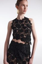CHARLOTTE TOP black