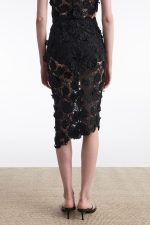 CHARLOTTE MIDI SKIRT black - Image 2