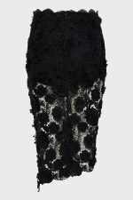 CHARLOTTE MIDI SKIRT black - Image 5