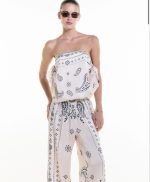 OFF-WHITE BANDANA TOP/BAG