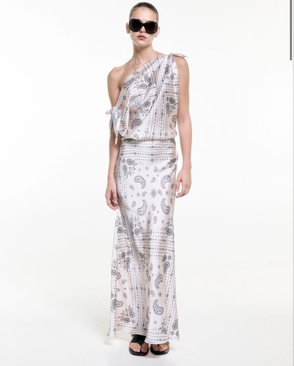 OFF-WHITE MAXI DRESS - Image 3