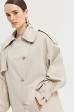 Astra Trenchcoat (Beige) - Image 3