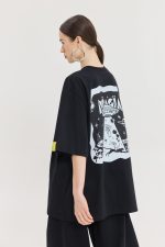 Cheetah Black T-Shirt (Space)