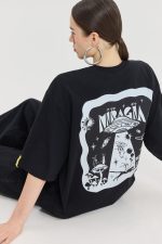 Cheetah Black T-Shirt (Space) - Image 3