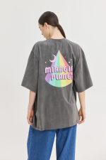 Cheetah Used Grey T-Shirt (Rainbow Floyd)