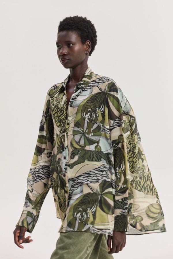 Heather Shirt (Khaki) - Image 2