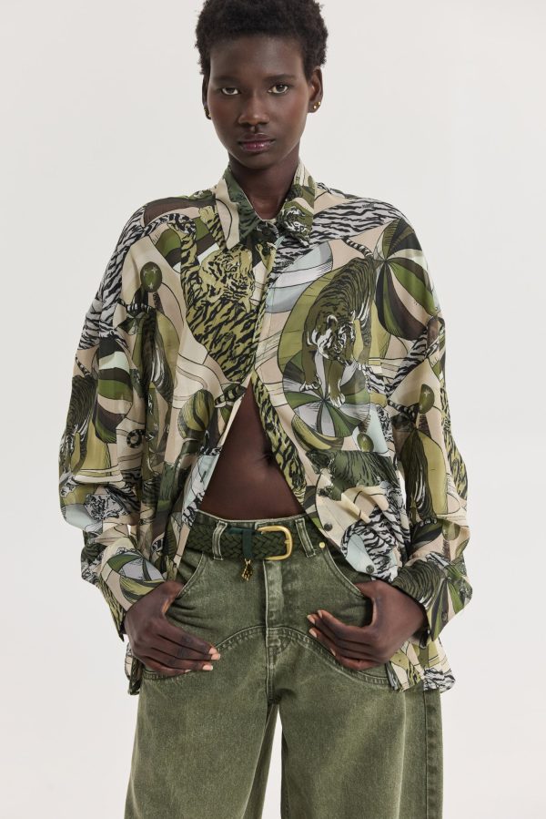 Heather Shirt (Khaki) - Image 4