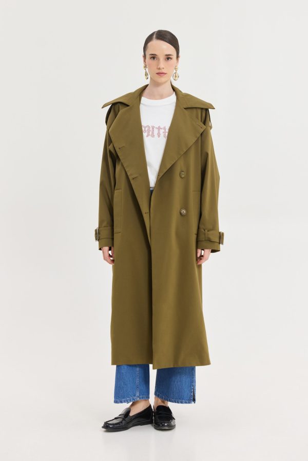 Astra Trenchcoat (khaki) - Image 1
