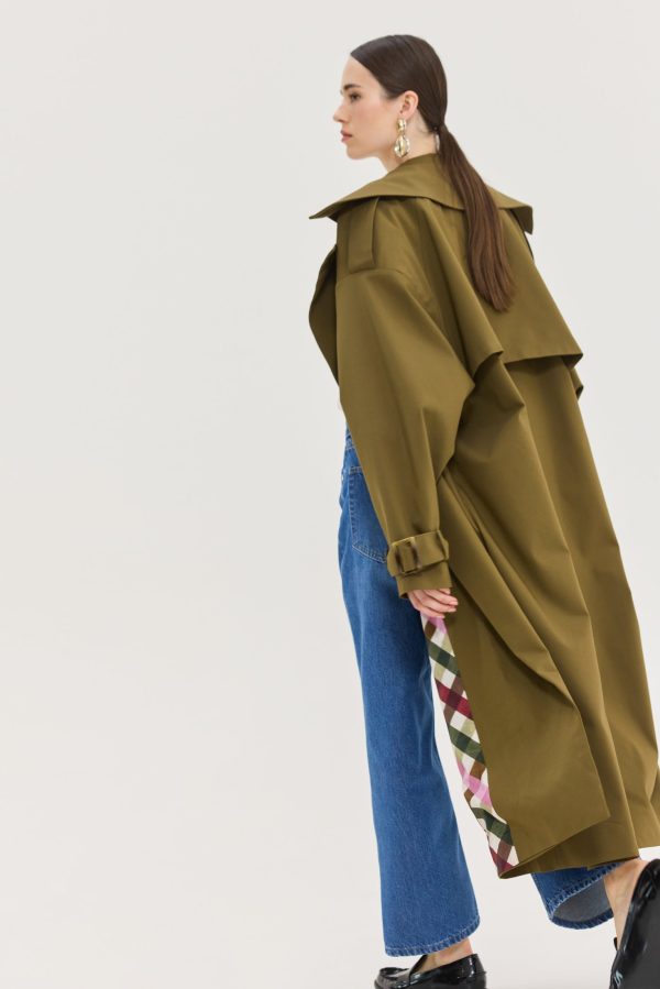 Astra Trenchcoat (khaki) - Image 3