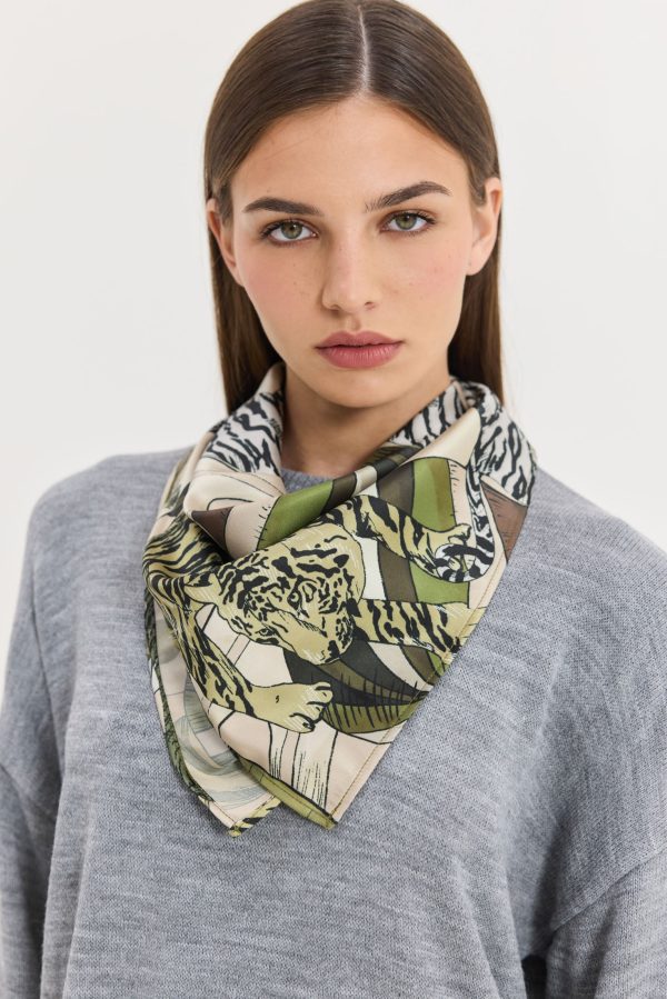 Pegasus Scarf (Khaki) - Image 1