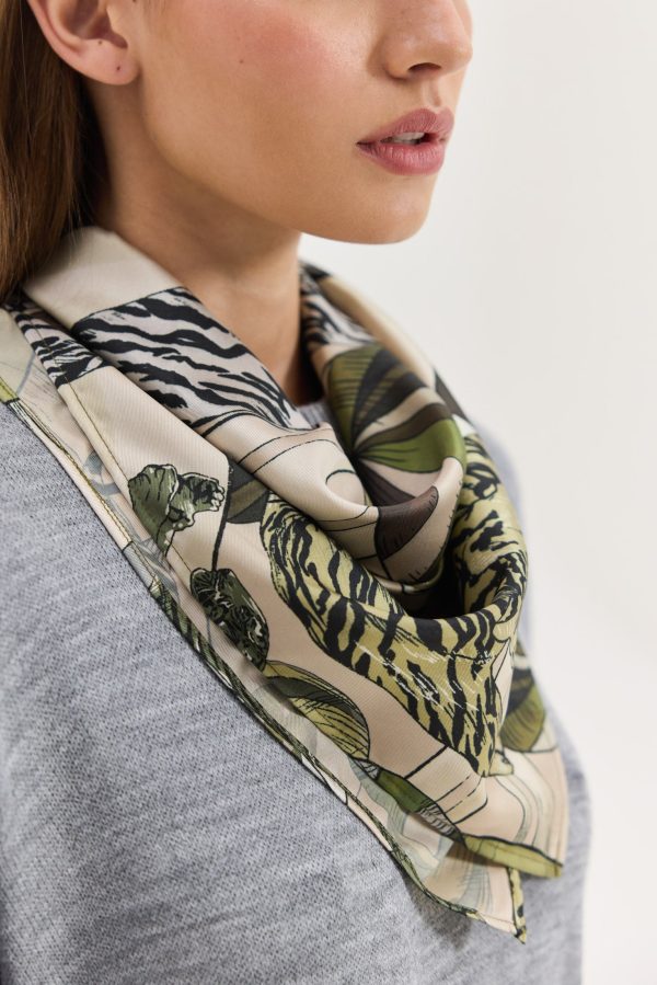 Pegasus Scarf (Khaki) - Image 3
