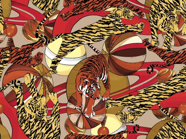Pegasus Scarf (Red) - Image 2